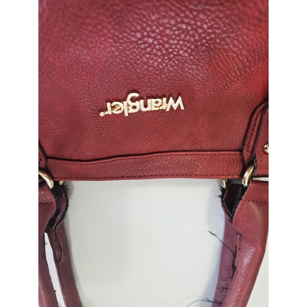 Wrangler HandBag For Women Wester‎ Purse Versatile Handbags Red Leather - Picture 6 of 12